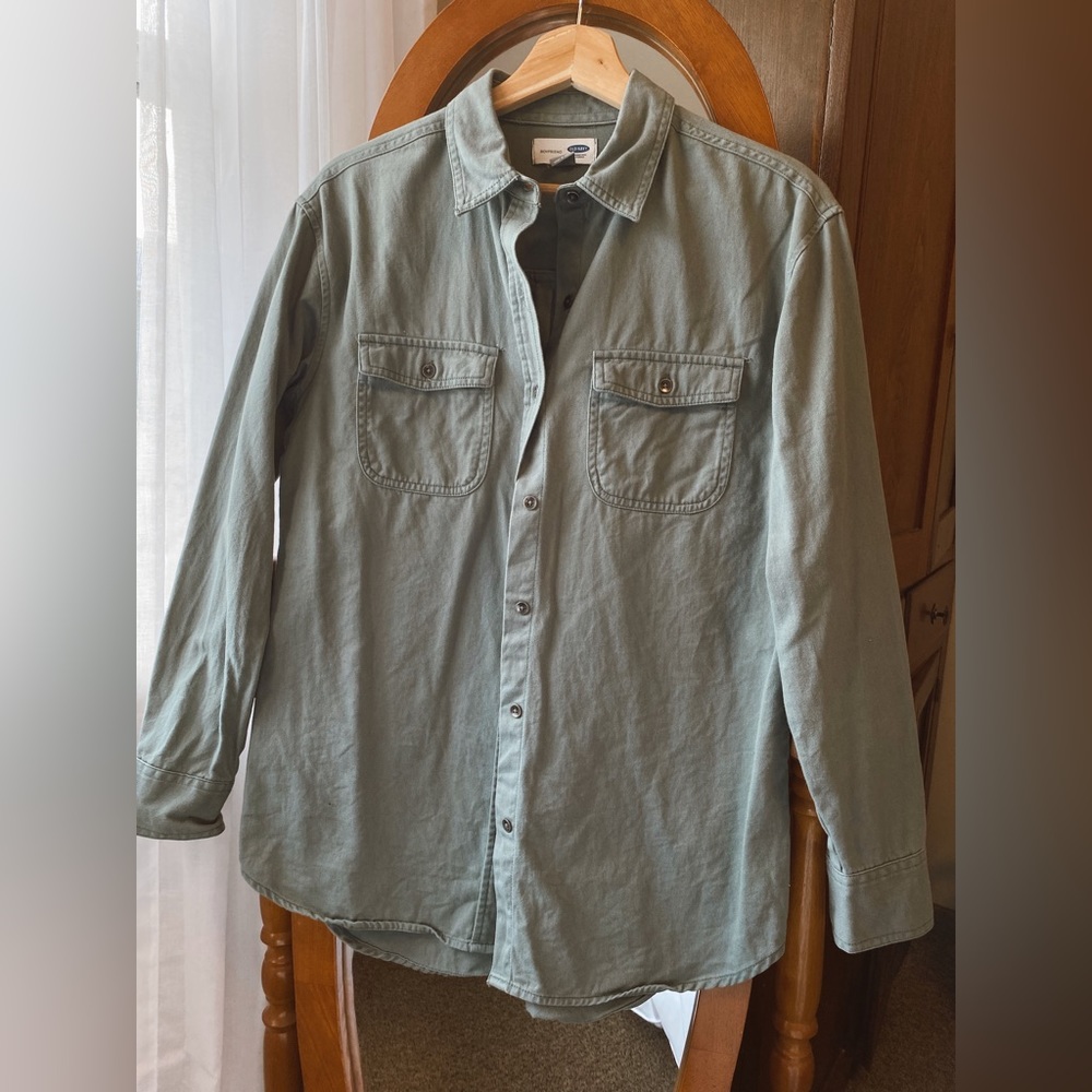 Green over shirt